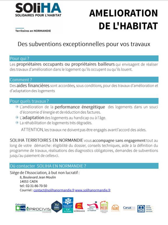 Amélioration de l'habitat Amélioration de l'habitat