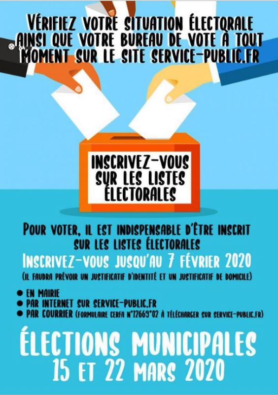 Elections municipales des 15 et 22 mars 2020 Elections municipales des 15 et 22 mars 2020