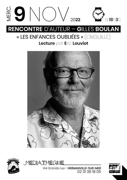 Invitation - Mercredi 9 novembre 2022 à 18h30 - Médiathèque Jean-François Sarasin Invitation - Mercredi 9 novembre 2022 à 18h30 - Médiathèque Jean-François Sarasin