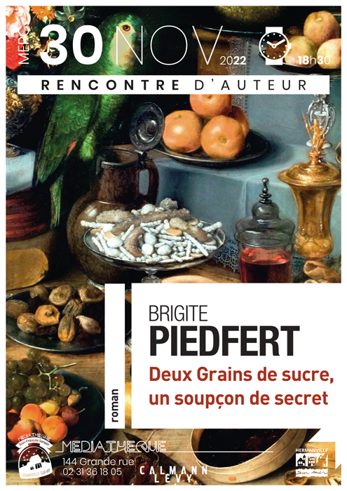 Invitation - Mercredi 30 novembre 2022 à 18h30 - Médiathèque Jean-François Sarasin