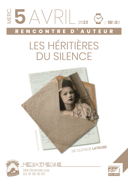 Invitation - Mercredi 5 avril 2023 à 18h30 - Médiathèque Jean-François Sarasin Invitation - Mercredi 5 avril 2023 à 18h30 - Médiathèque Jean-François Sarasin