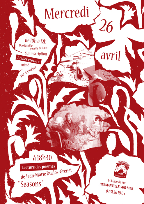 Invitation - Mercredi 26 avril 2023 à 18h30 - Médiathèque Jean-François Sarasin Invitation - Mercredi 26 avril 2023 à 18h30 - Médiathèque Jean-François Sarasin