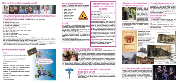 Lettre d'info numéro 11 - Octobre 2023