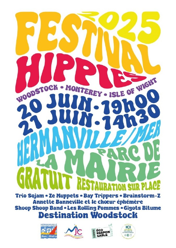 Festival Hippies les vendredi 20 et samedi 21 juin