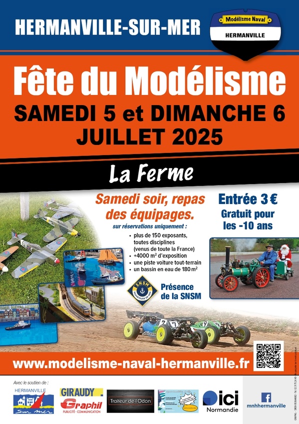 Fête du Modélisme les 5 et 6 juillet à la Ferme
