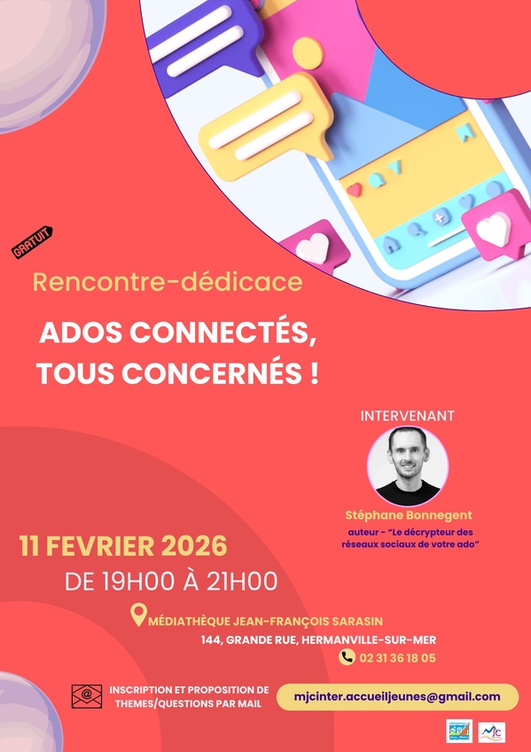 Invitation - Mercredi 11 février à 19 heures - Médiathèque Jean-François Sarasin Invitation - Mercredi 11 février à 19 heures - Médiathèque Jean-François Sarasin