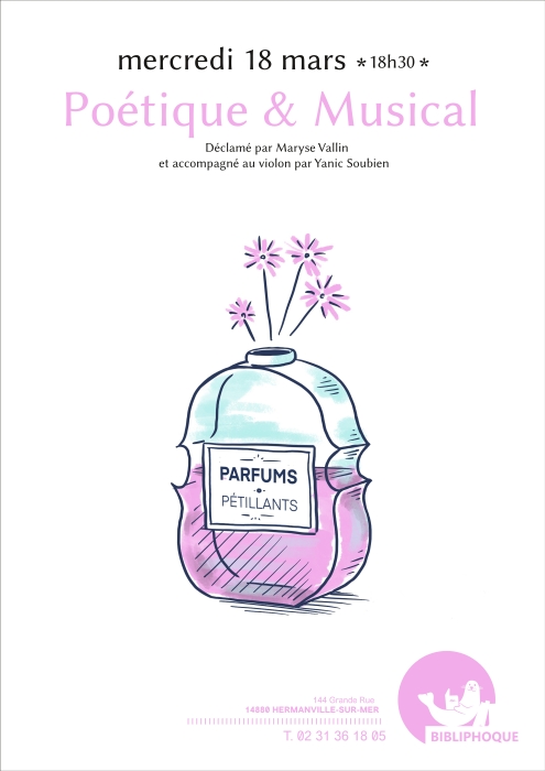 Invitation - Mercredi 18 mars 2026 à 18h30 - Médiathèque Jean-François Sarasin