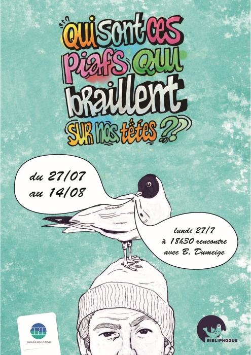 Lundi 27 juillet à 18h30 - Médiathèque Jean-François Sarasin
