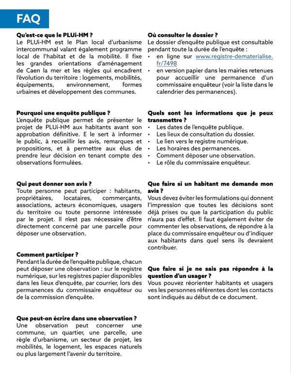 Enquête publique : Plan Local d'Urbanisme Intercommunal