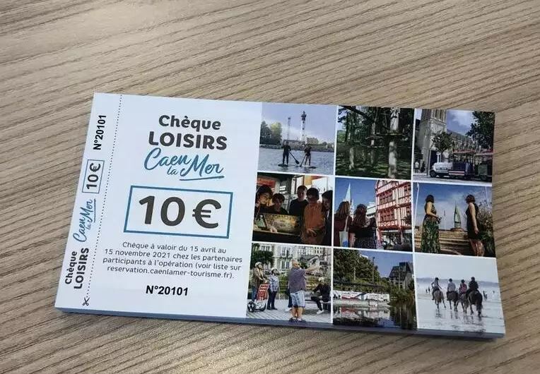 LE CHEQUE LOISIRS CAEN LA MER