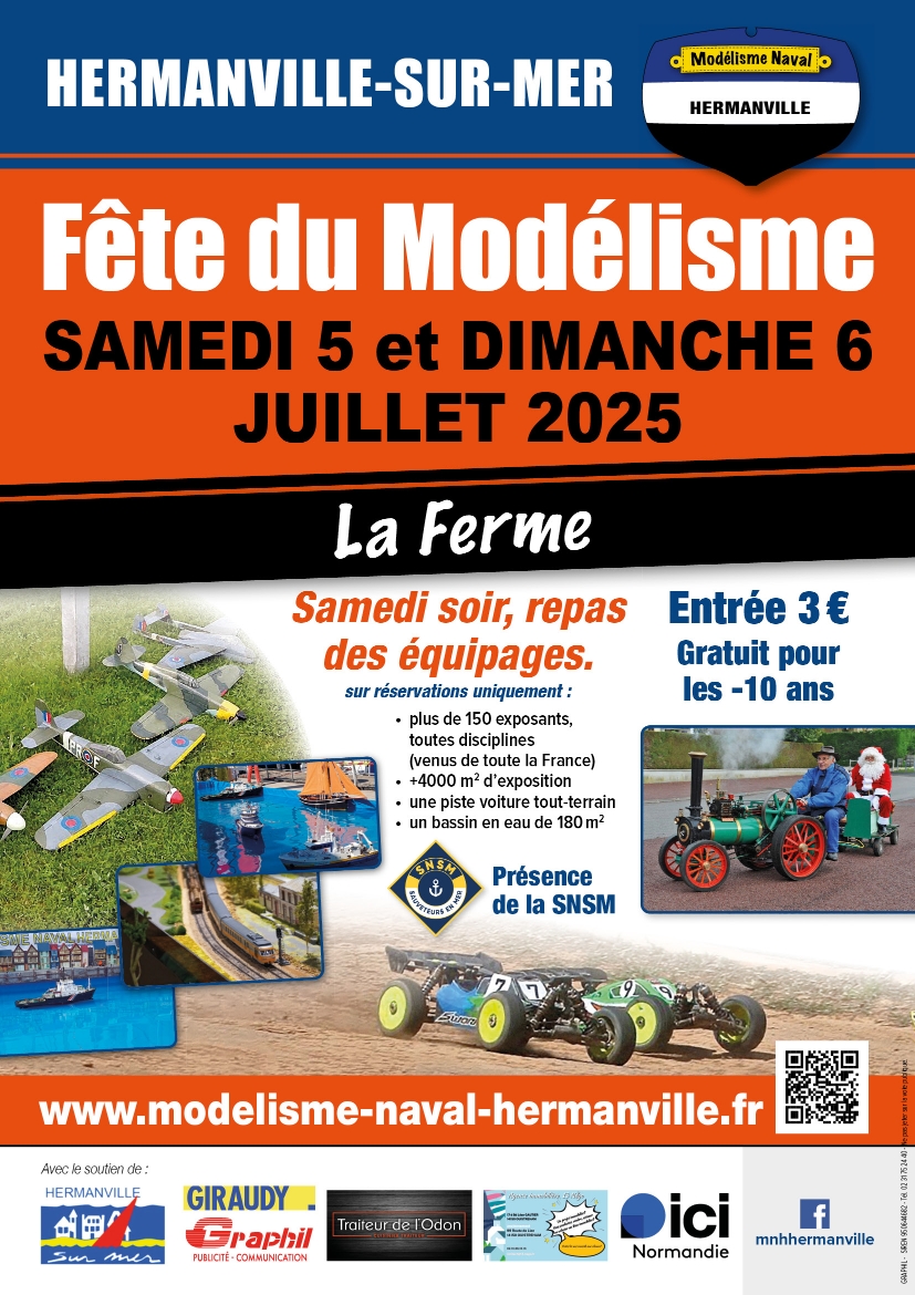 Fête du Modélisme les 5 et 6 juillet à la Ferme