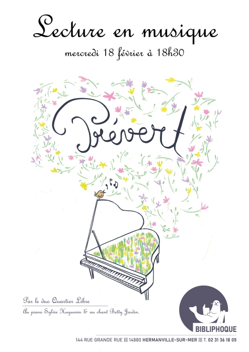 Invitation - Mercredi 18 février à 18h30 - Médiathèque Jean-François Sarasin