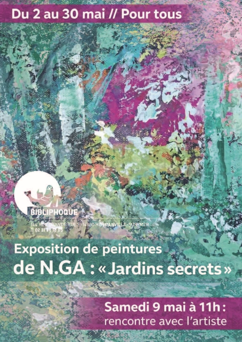 Samedi 9 mai à 11 heures - Médiathèque Jean-François Sarasin