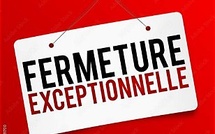 Fermeture exceptionnelle de la déchèterie